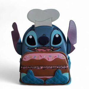 Loungefly Disney Stitch Cosplay Baker NYCC Mini Backpack